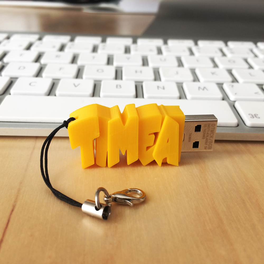 USB Flash Drive with Custom Name Keychain Layerica